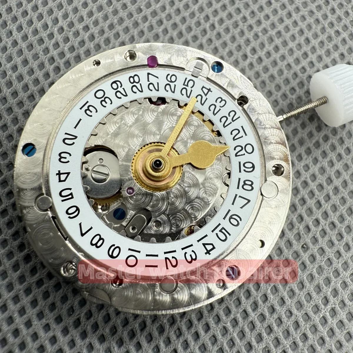 Shanghai 3186 movimiento mecánico automático hombres reloj movimiento 126710 balanza azul VR3186 GMT maestro