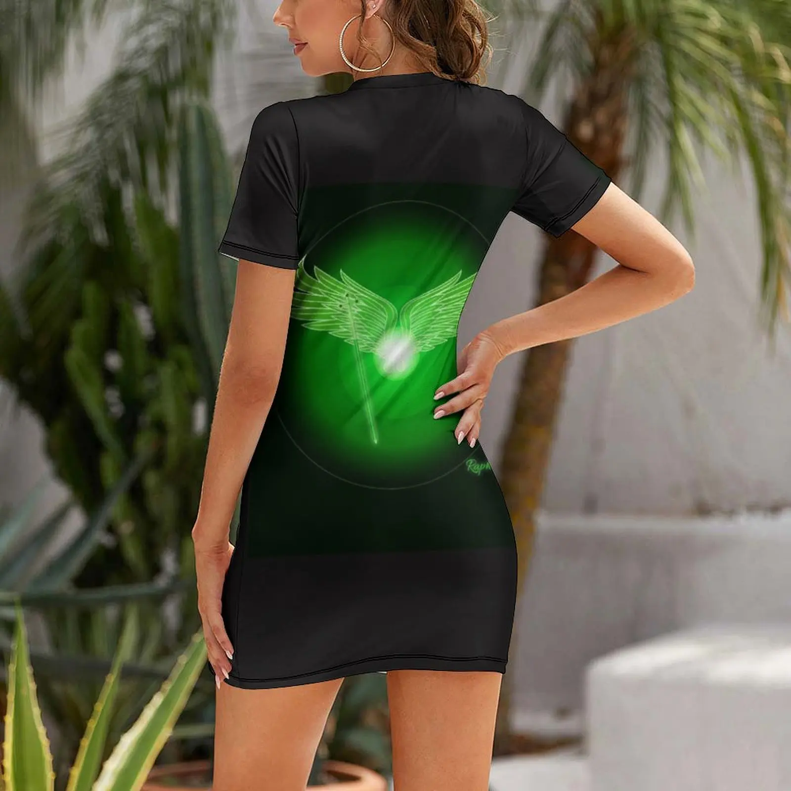 Archangel Raphael Short Sleeved Dress women formal occasion dresses elegant party dress for women 2024