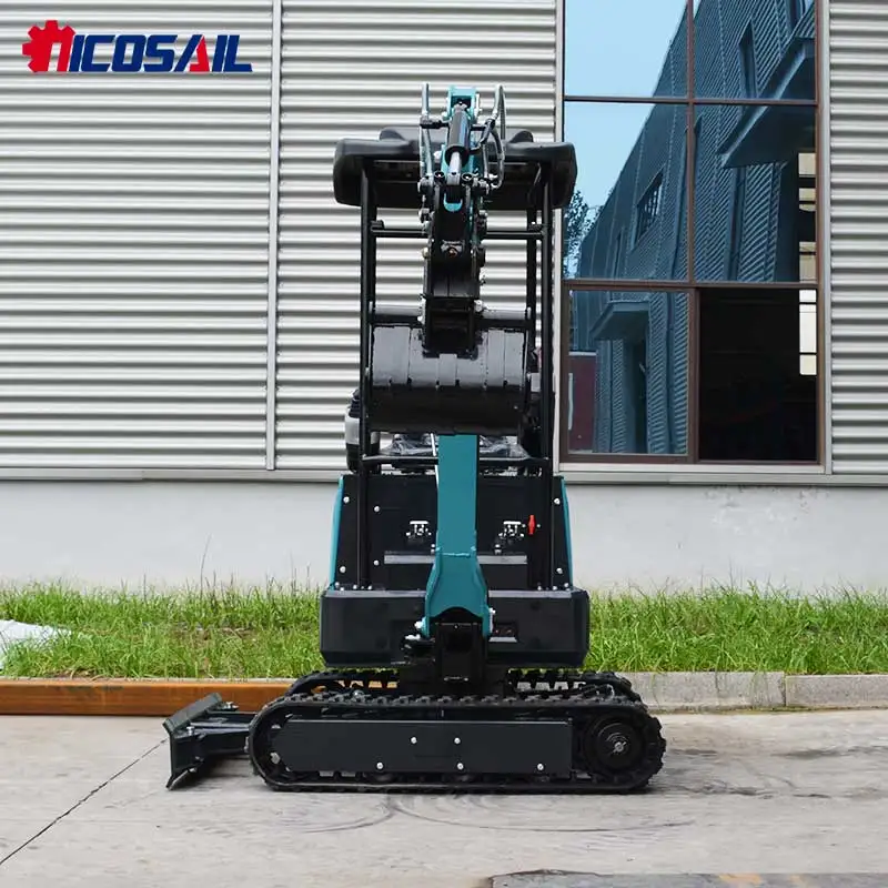 حفارة زاحفة جديدة رخيصة الثمن لأعمال الزراعية والحديقة، مزودة بقطع غيار حفارة ممتازة