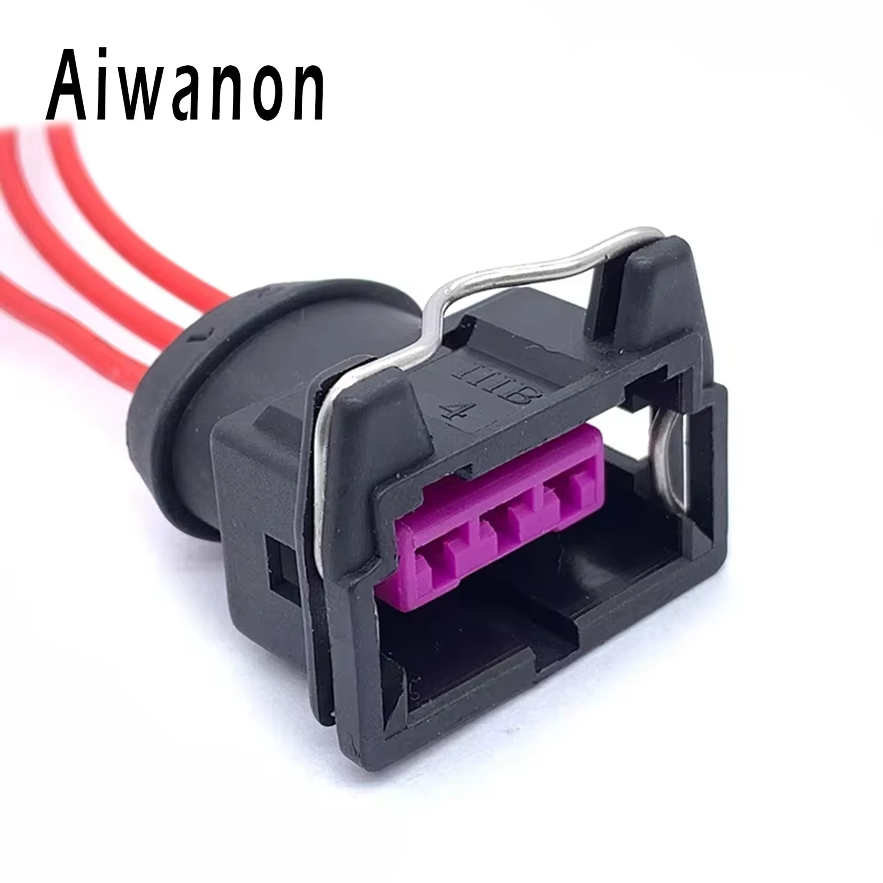 

1 Set 3 Pin 3.5MM Auto Speed Motor Sensor Socket Electrical Cable Connectors Wire Harness Female Plug For EV1 443906233