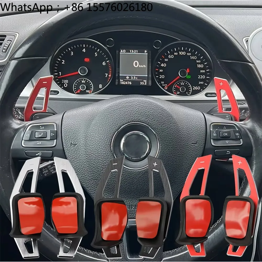 DSG Steering Wheel Paddle Extension Shift Cover For VW Golf 5 6 MK6 GTI R Jetta MK5 Passat B6 B7 CC Polo Sharan Tiguan Seat Leon