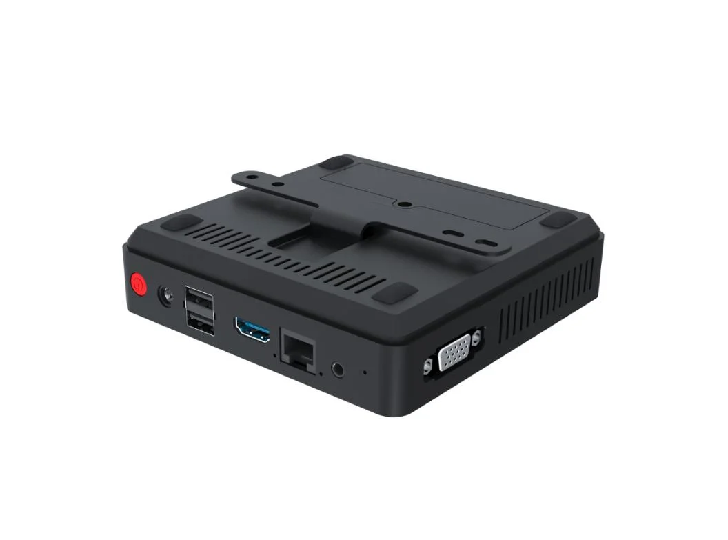 Qotom Mini Pc  Desktop Water Cooler 4*USB RJ45 HDM1 N3350