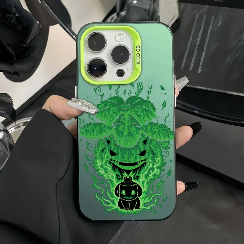 أنيمي بيكاتشو Gengar السنجاب قضية الهاتف ل Xiaomi Redmi 14C 13C 12C 10 A1 A2 A3 A5 9T 9A K60 K40 5G مكافحة سقوط ماتي الغطاء الخلفي #6