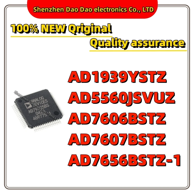 AD1939YSTZ AD5560JSVUZ AD7606BSTZ AD7607BSTZ AD7656BSTZ-1 CODEC audio chip IC chip QFP-64 quality new