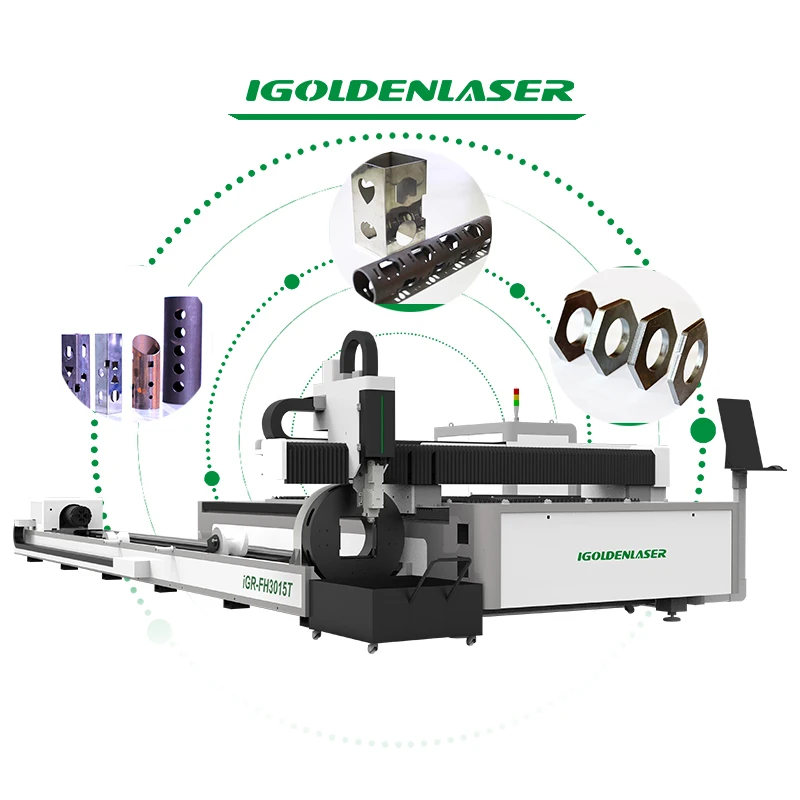S 3000W Cnc Fiber Lasersnijmachine Plaatbuis Metaalsnijden Te Koop