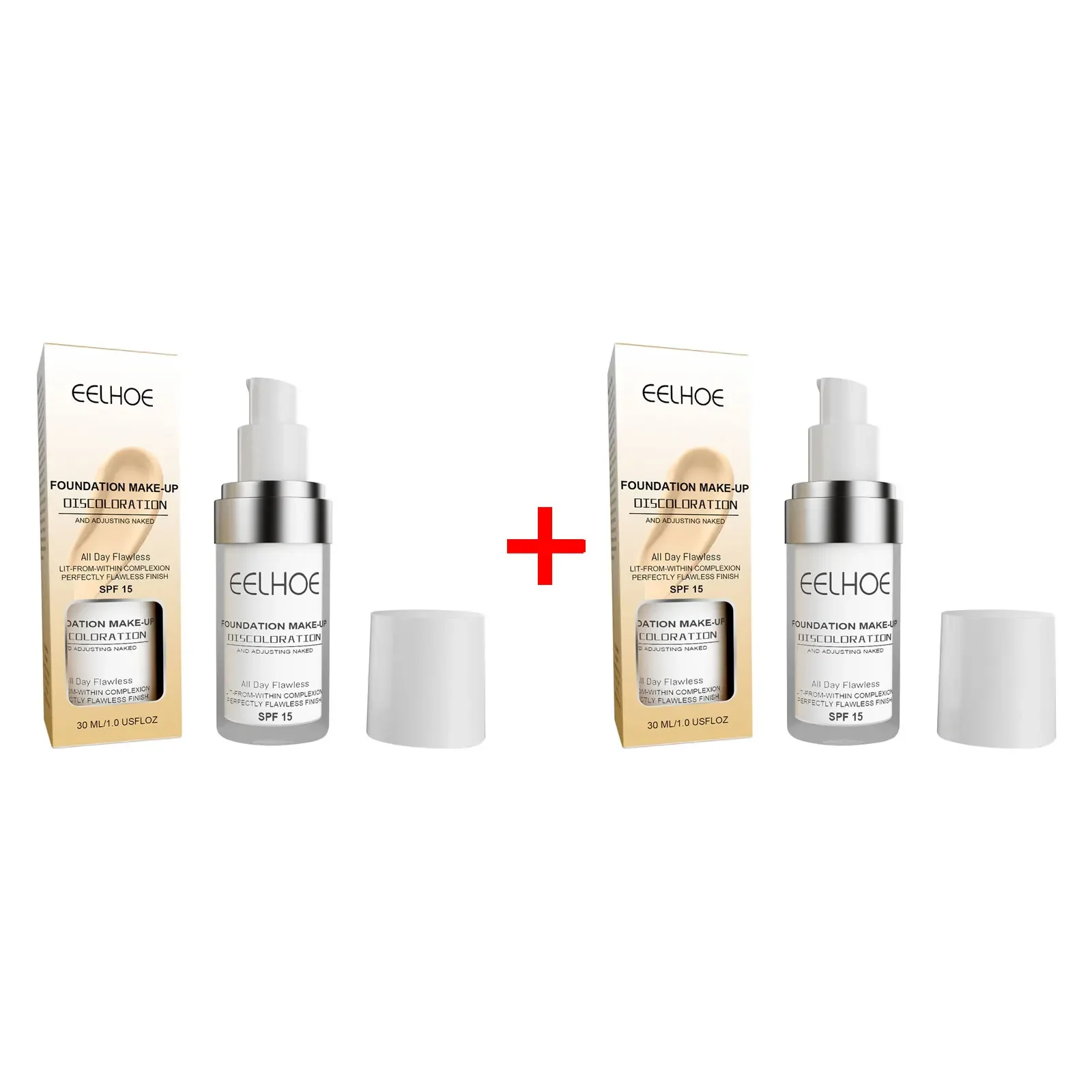 Concealer Liquid Foundation Anhaltende wasserdichte Porenreparatur Aufhellende Gesichtsölkontrolle Feuchtigkeitsspendende Gesichtsgrundierung Make-up-Grundierung