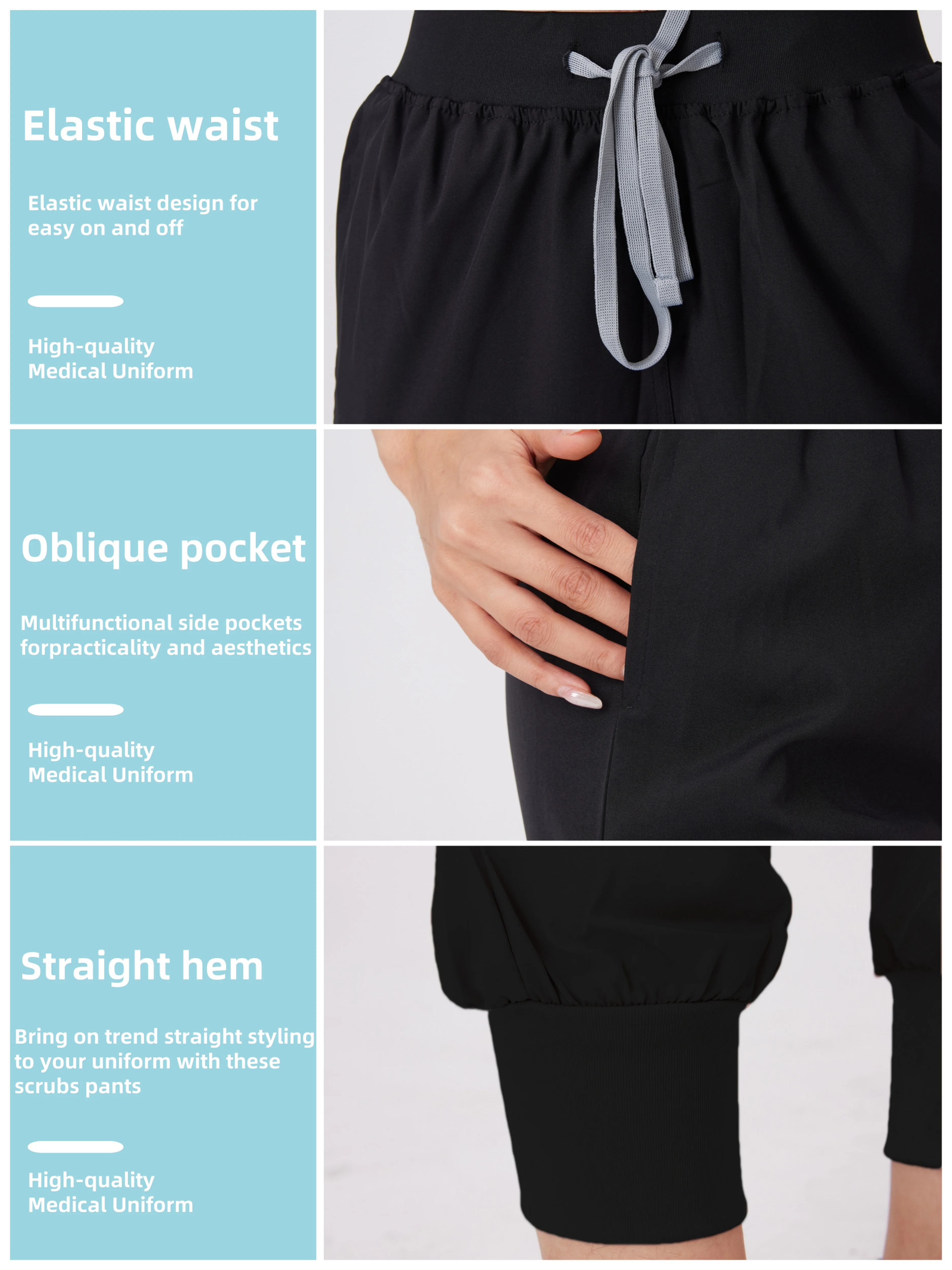 女性用ナースユニフォーム,医療用ユニフォーム,美容トップ,ストレートパンツ,介護セット,マルチカラー医師用作業服