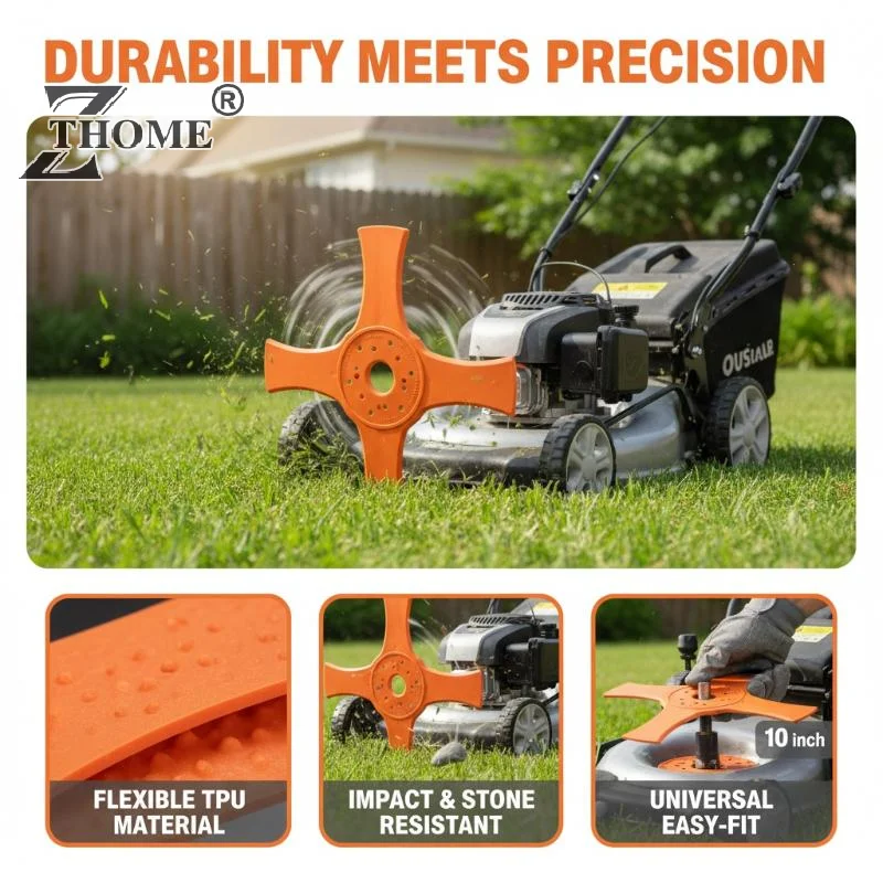 2/3/4 Teeth Nylon Grass Trimmer Blade Replacement Brush Cutter Head for Weed Eater Lawn Mower Garden Tool Accessories