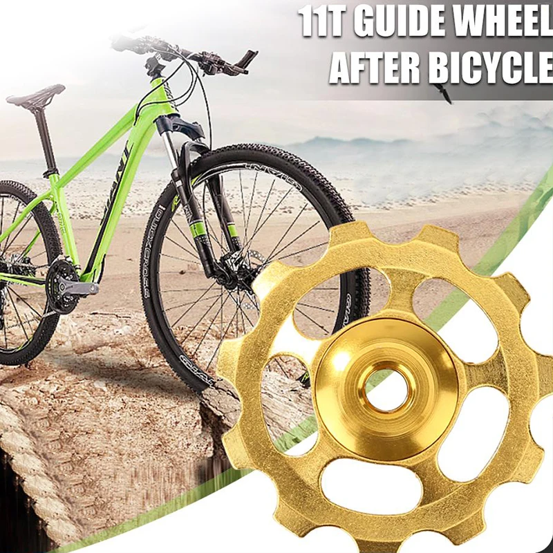 الدراجة الجبلية الخلفية Derailleur ، عجلة دليل الألومنيوم ، ركوب 11 الأسنان