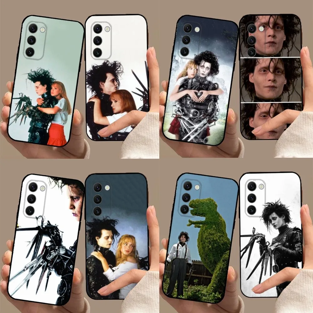 Edward Scissorhands movie Phone Case For Samsung Galaxy A20,A21s,A22,A31,A32,A52,A53,A72,73,A80,A91Soft Black Cover