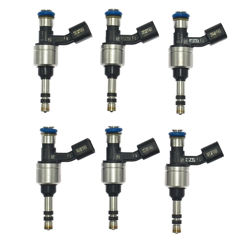 6PCS 12692884 Fuel Injector For Buick Lacrosse Regal Sportback Cadillac ATS CT6 CTS Chevrolet Blazer Camaro Colorado GMC