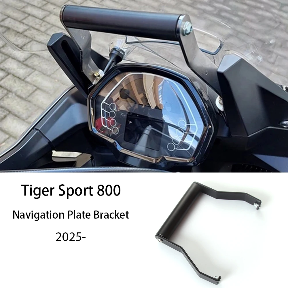 

2025 Sport800 For Tiger Sport 800 New Motorcycle Accessories Phone Holder Stand GPS Navigation Plate Bracket ﻿