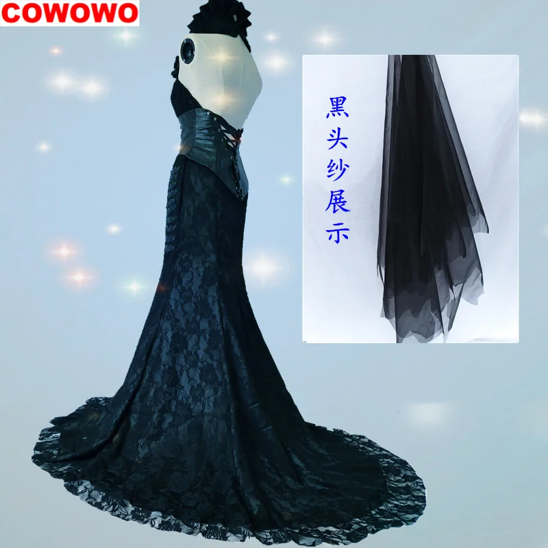 COWOWO Identity V Michiko Wedding Dress Cosplay Costume Cos Game Anime Party Uniform Hallowen Play Role Clothes Clothing