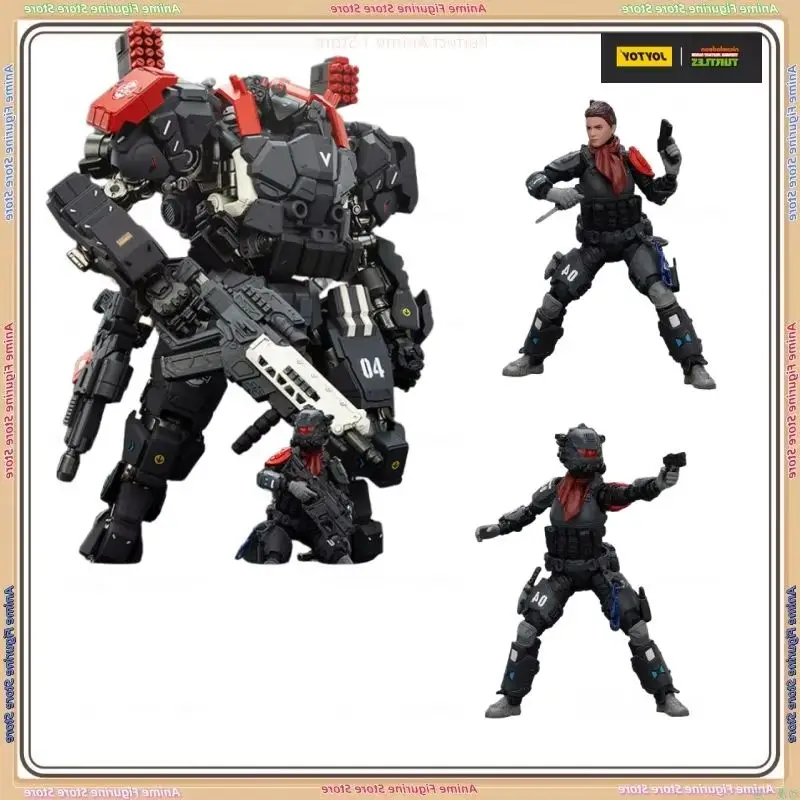 JOYTOY Dark Sources Battle Star Series Tyrant-04 Urban Combat 1:18 نماذج كوكونوزكوري ميكا المنقولة