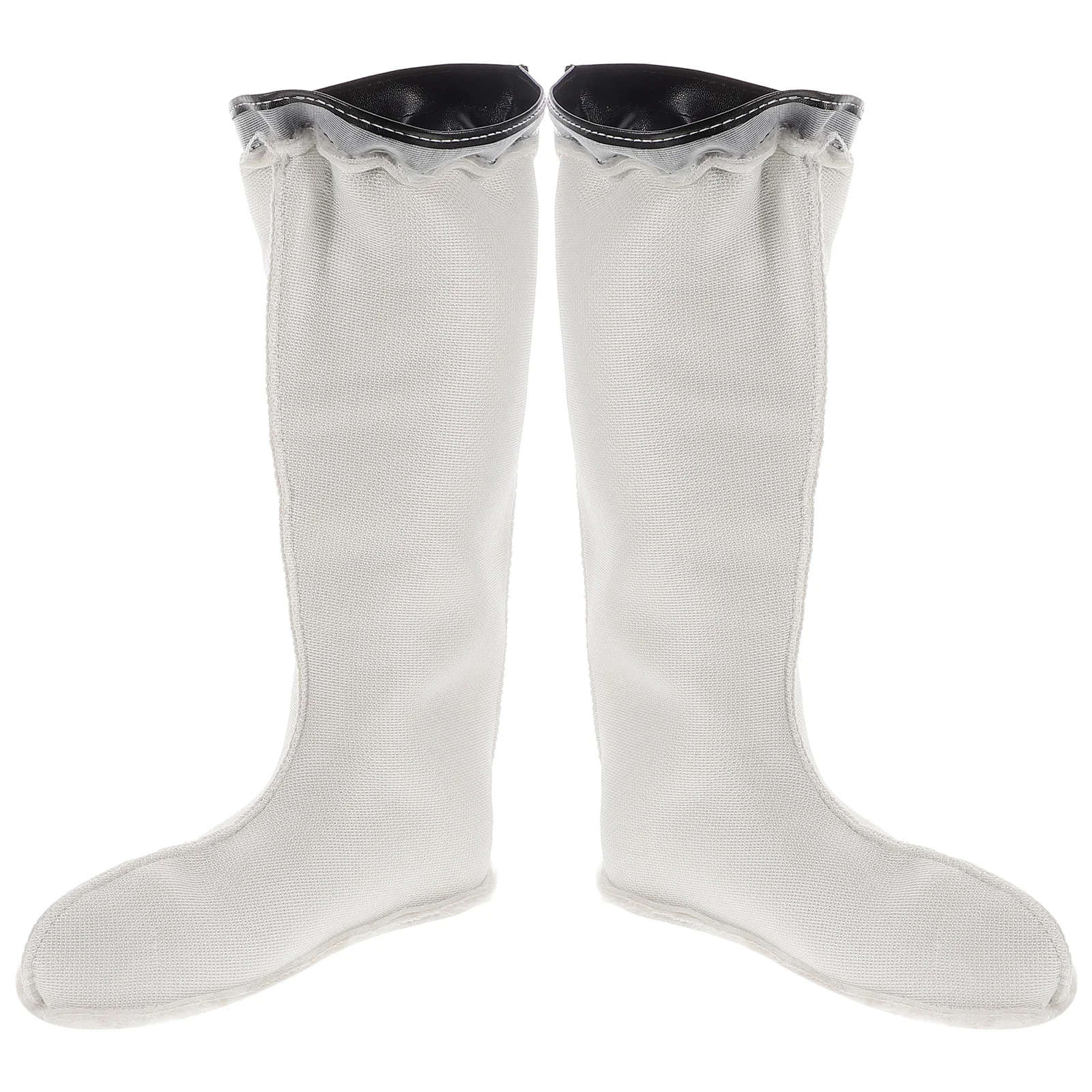 Botas de lluvia cálidas para nieve Guantes térmicos Forro polar Calcetines gruesos de invierno Hombre Hombre