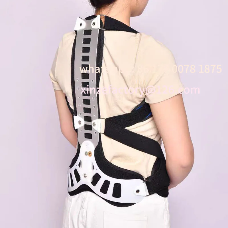 Customizable Adjustable Children Back Brace Posture Corrector for Scoliosis & Hunchback Correction, Spine Support