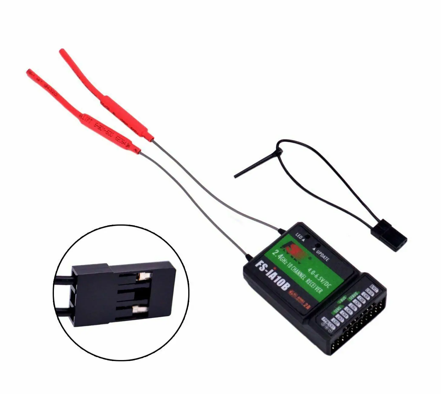 Flysky FS-IA10B 10ch Receiver FS IA10B for RC Transmitter FS-I10 FS-I6S FPV RC Heli Plane Quadcopter drone