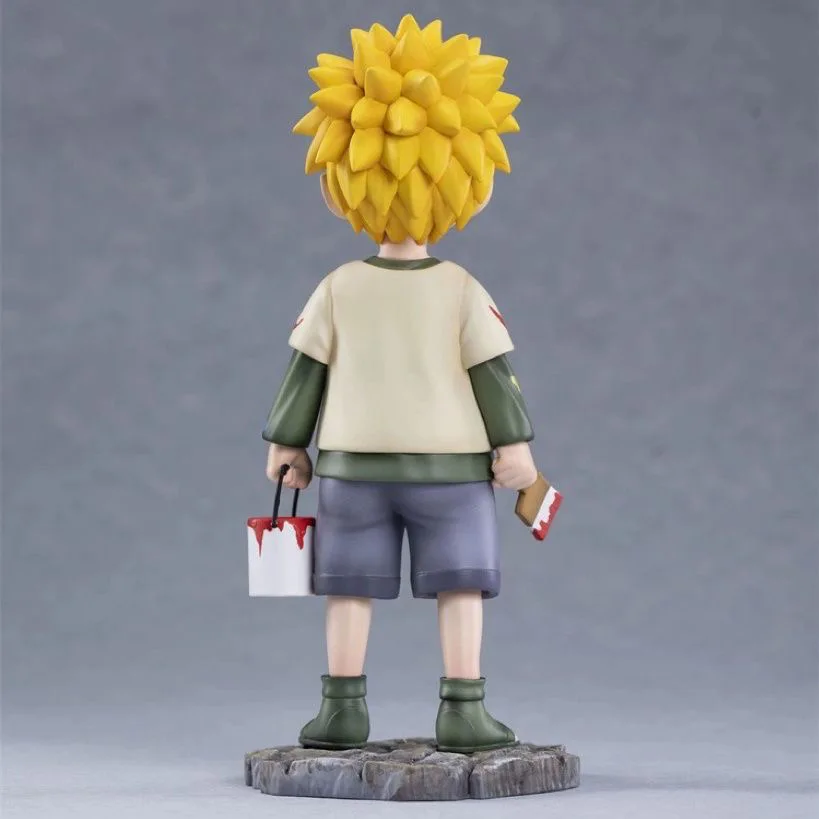 Naruto Anime Figuren Kindheit Uzumaki Naruto Puppe Spielzeug Kinder Action figuren Geburtstags geschenk PVC Modell Dekoration sammeln Statuen