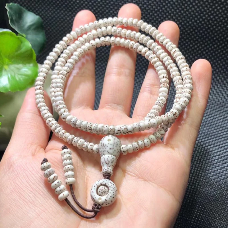 Authentic Mini Shunbai Hainan - Bodhi Beads - Three-Way Small Star-Moon Women's Bracelet Necklace
