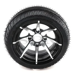 205/30-12 235/30-12 inch tubeless tires with aluminum alloy rims fit for ATV kart UTV off-road vehicle front and rear wheels