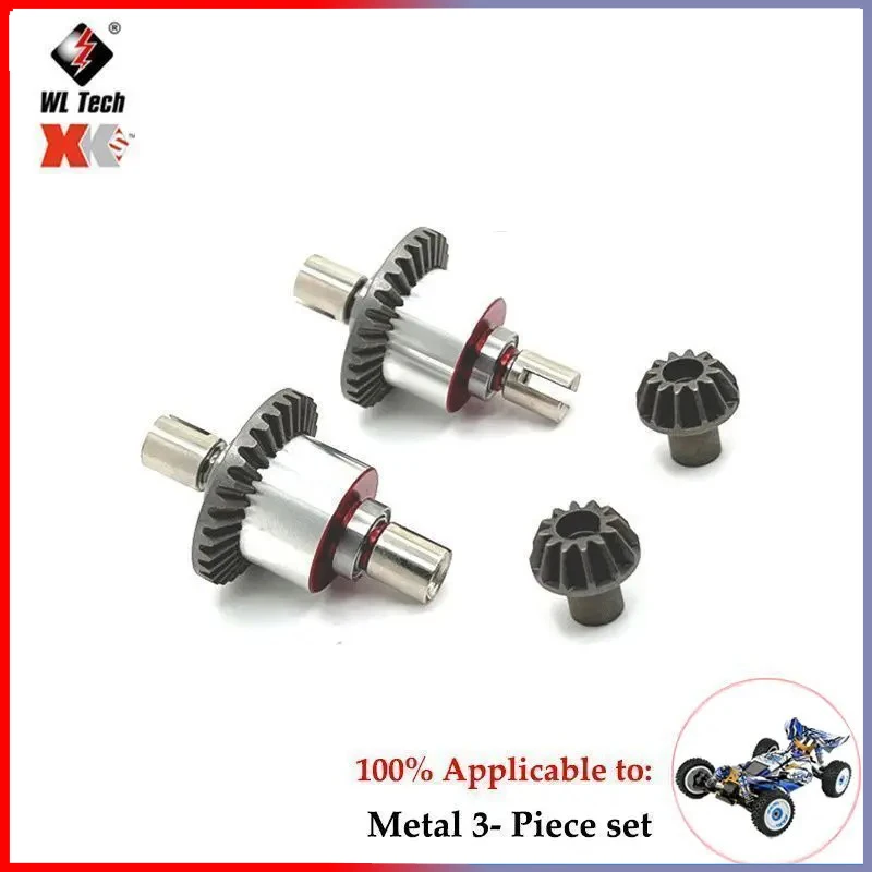 WLtoys 124017 124019 124007 metalen behuizing, versnellingsbak, differentieelbehuizing, upgrade, borstelmotor, afstandsbediening, onderdelen