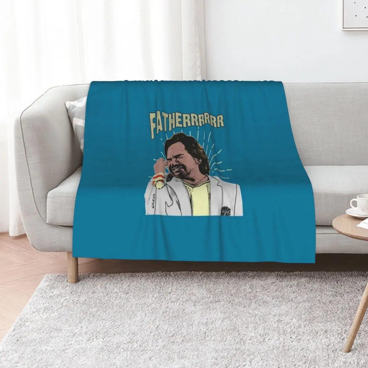 

Douglas Reynholm Father The It Crowd Throw Blanket Thins Flannel Sofas Single Blankets