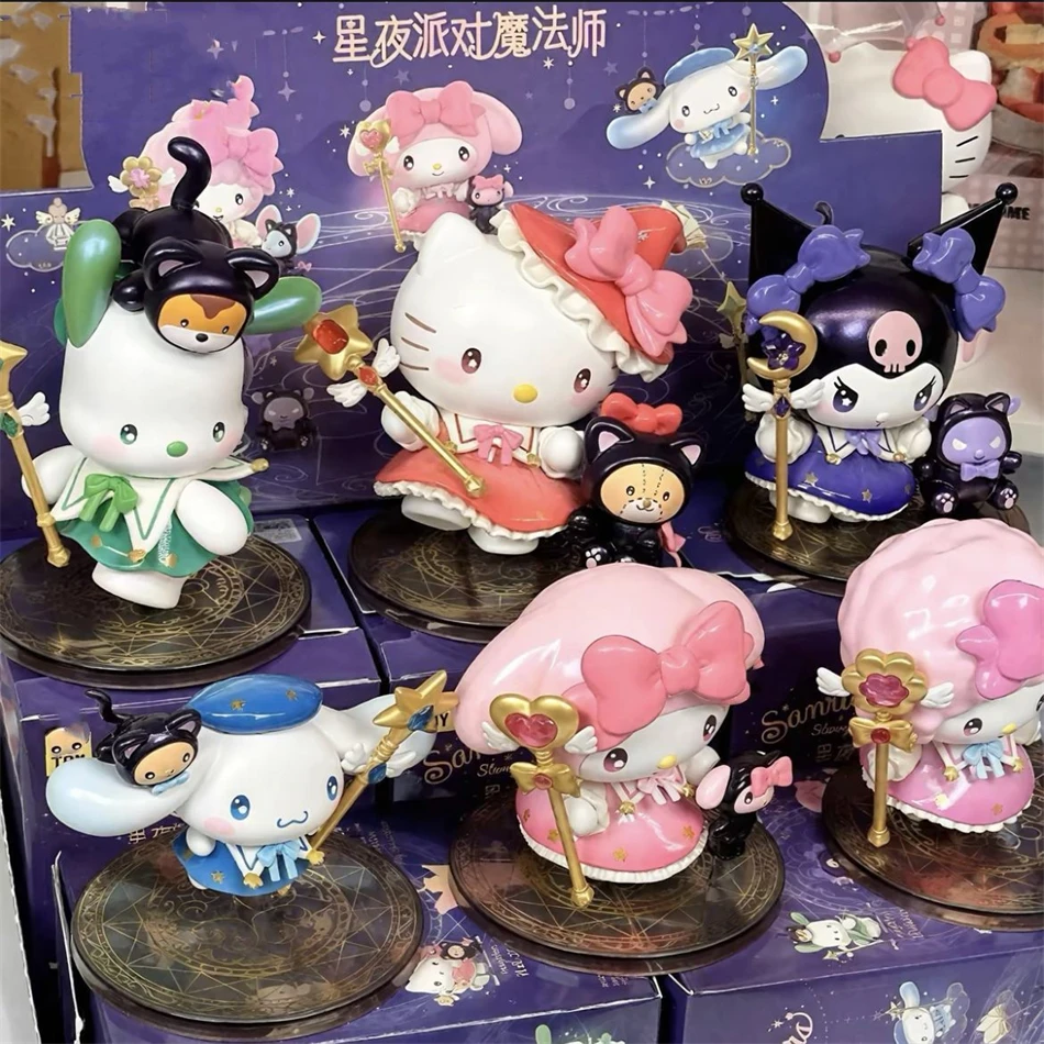 

Sanrio Kuromi слепая коробка серии оборотень, высокопроизводительная экшн-фигурка, кукла, персонаж аниме, сюрприз, милая коллекционная игрушка в штучной упаковке