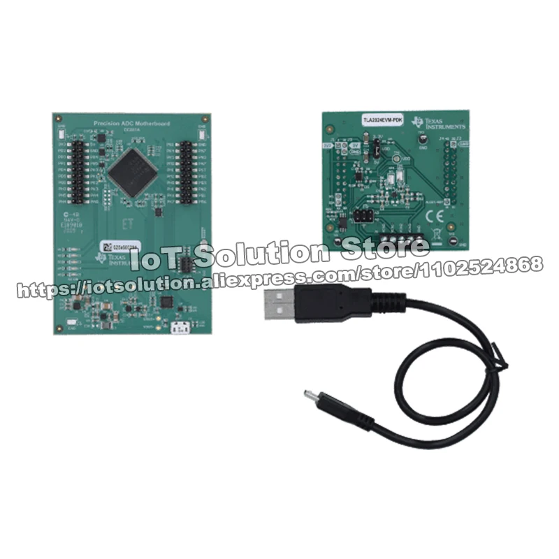 TLA2024EVM-PDK TLA2024 12-bit, 4-channel, delta-sigma ADC with VREF, oscillator, PGA and I2C evaluation module TLA2024EVM PDK