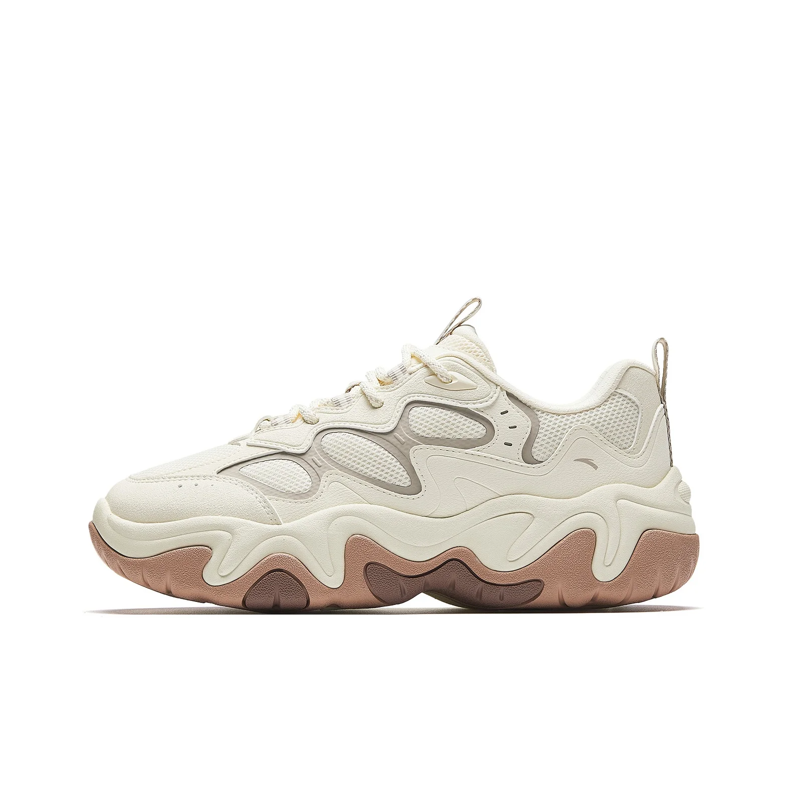 Anta Firefly Textile, Synthetic Leather Comfortable Height Increasing Slip Resistant Rebound Low top Casual Shoes 122618853-3