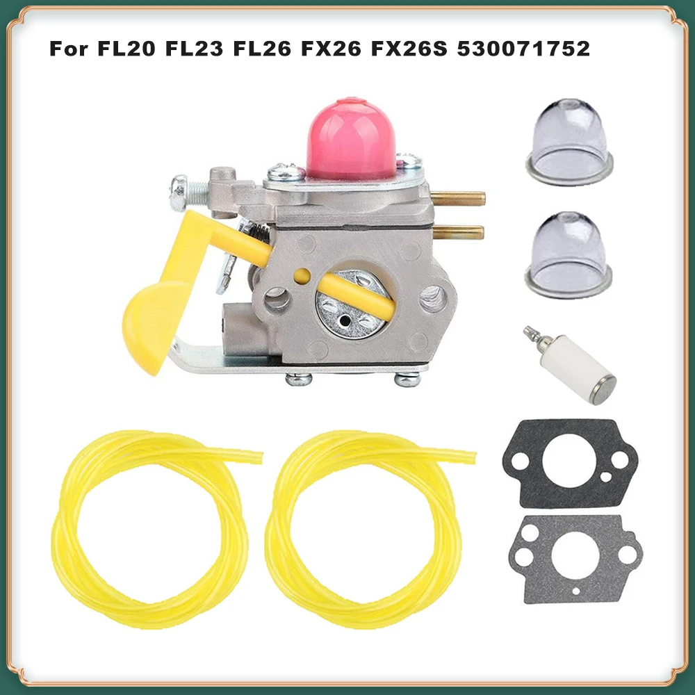 ZAMA C1U-W18 المكربن ل FL20 FL23 FL26 FX26 FX26S 530071752 العشب الانتهازي جزازة العشب المكربن #1