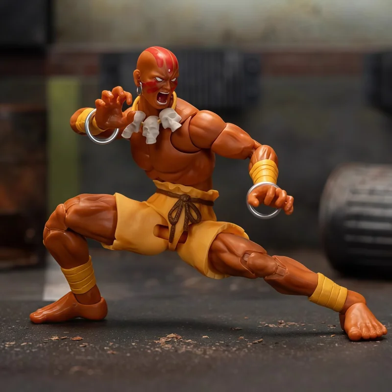 

Коллекционная серия фигурок Jada Toys Streetfighter 2 в масштабе 1/12: Набор для декора стола с аниме-персонажами и подвижными руками, подарочные украшения