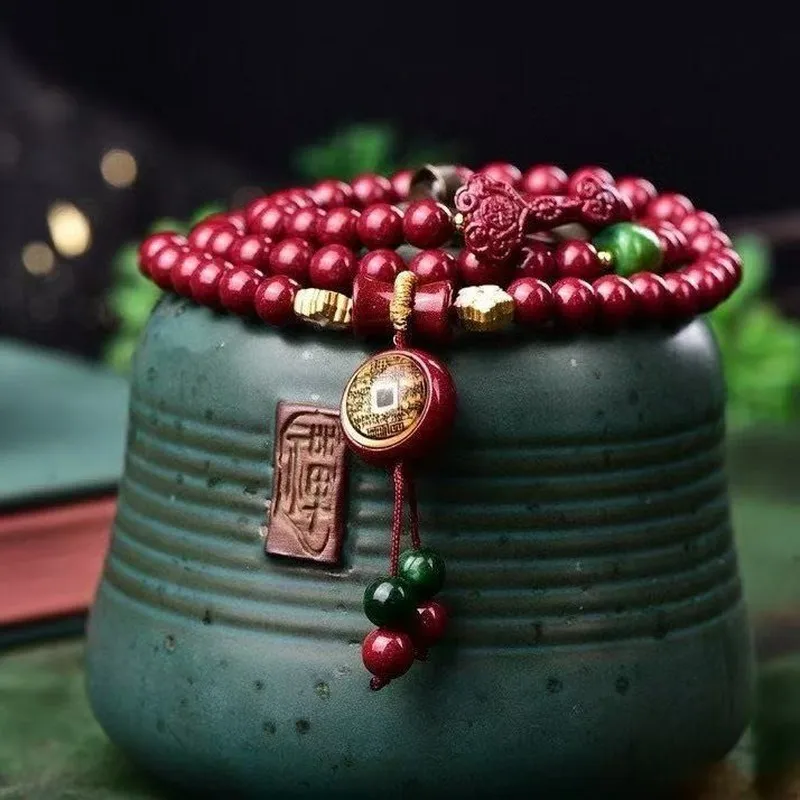 Natural, Authentic, And Unrefined Bracelet, Featuring Multiple Strands Of Purple Beads