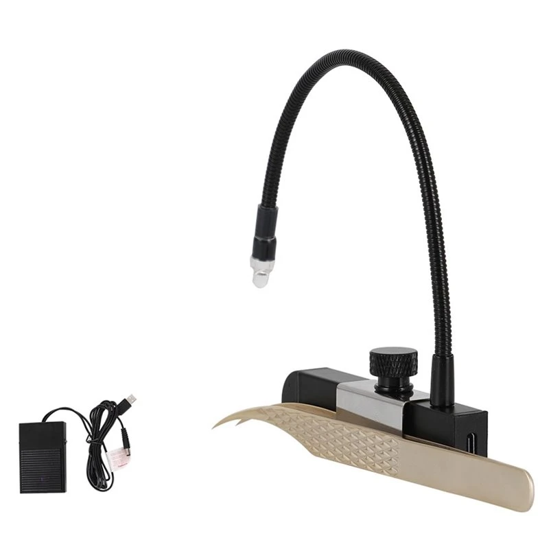 fast-curing-395-400nm-light-eyelash-extension-lamp-with-foot-pedal-compact-pen-sized-design-for-beauty-professionals