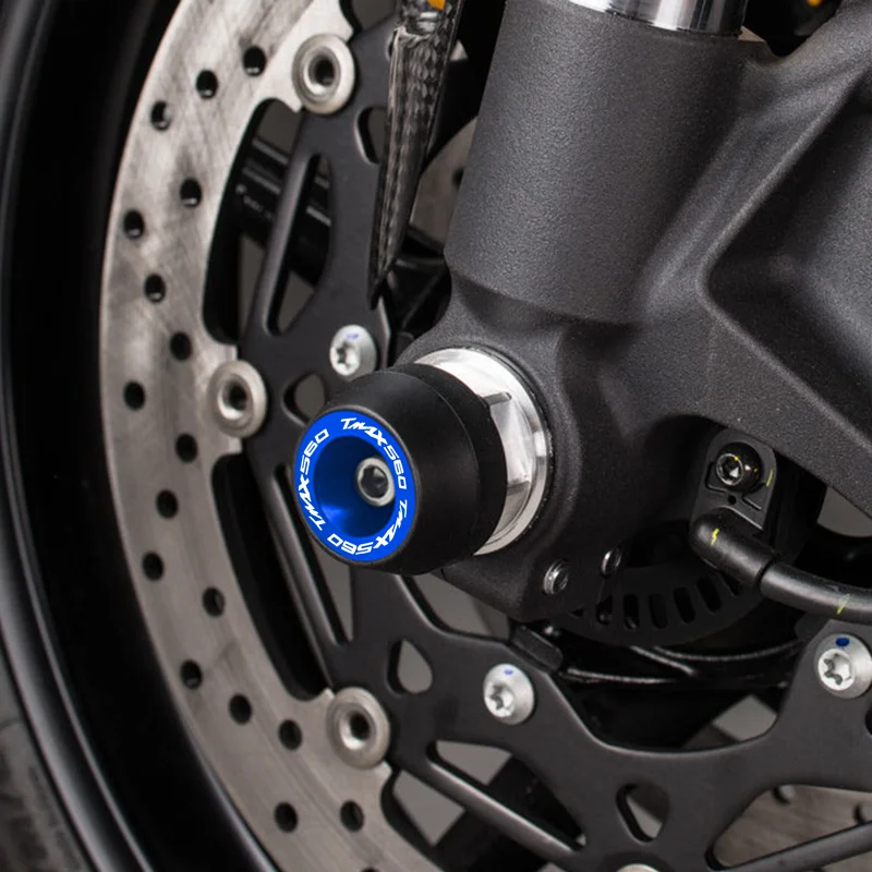 For TMAX530 dx sx 2017-2019 TMAX560 techmax 2020-2025 Motorcycle CNC Rear Wheel Axle Fork Crash Sliders Protector Pad tmax - Image 4