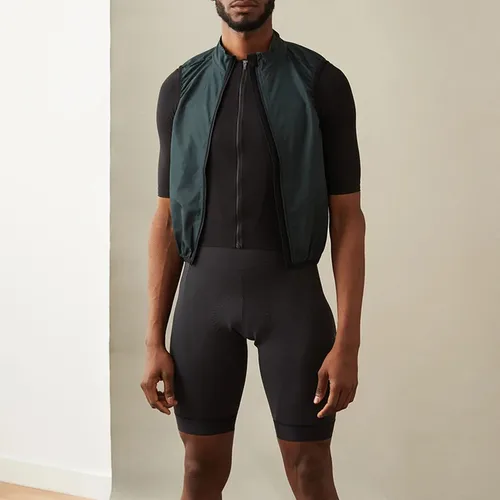 Imagen 1 del producto Chaleco de ciclismo para hombre, abrigo impermeable a prueba de viento, sin mangas, ropa de ciclismo ultraligera y, novedad de 2024