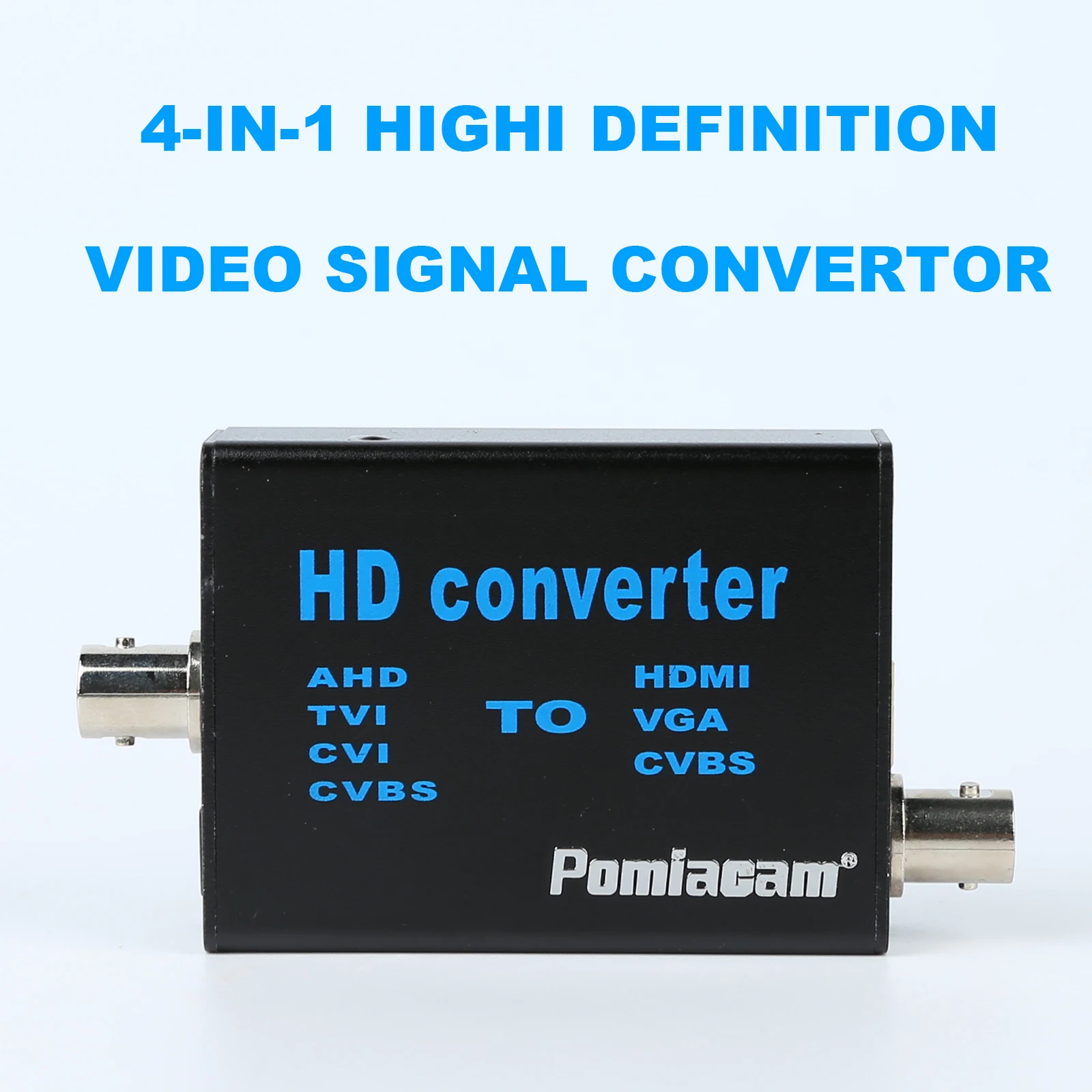 4 in 1 TV Full HD 1080p for Security Monitoring NTSC/PAL Analog signal Video Converter TVI AHD CVI to HDMI/VGA/CVBS digital