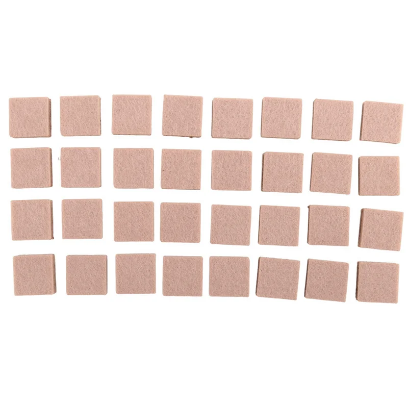 

Felt Floor Furniture Protector Pads Chair Table Legs Protector 160 Pieces Khaki