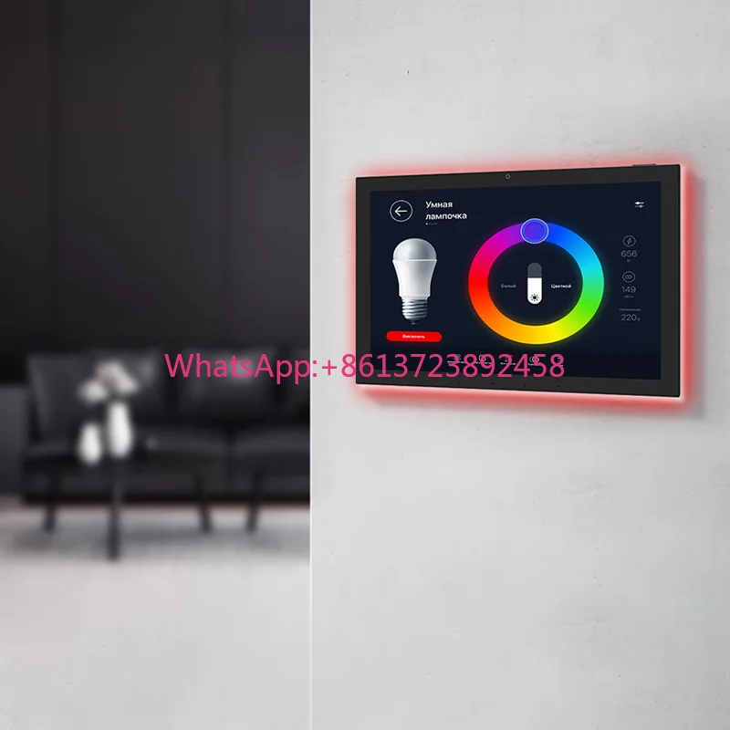SMT1569 Standard POE Tablet Home/Hotel Automation 15.6 Inch Android 14 Touch Screen Tablet for Smart Control Display