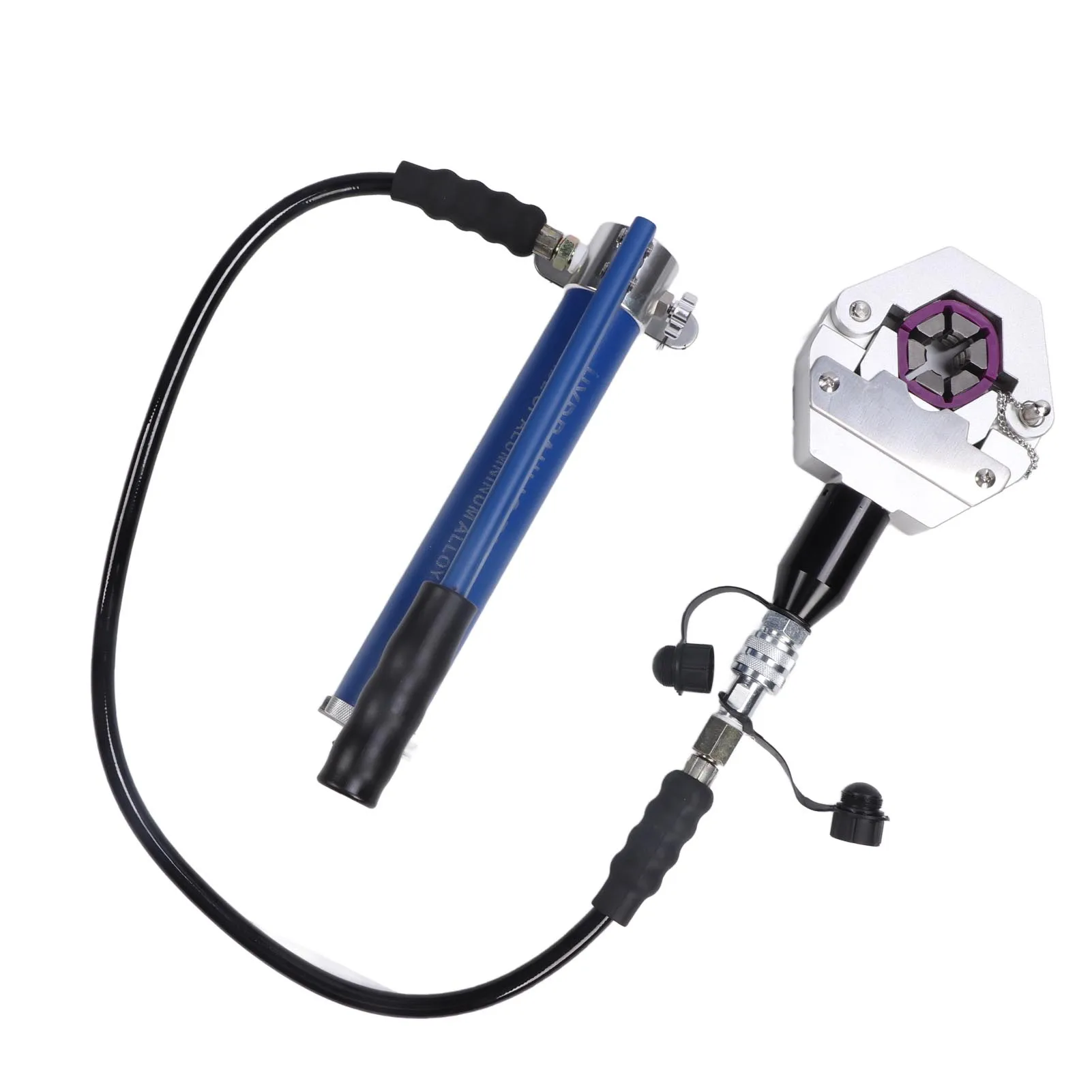 Hydraulic Hose Crimper Air Conditioner Hose Crimper Manual Crimping Tool with Pump for Repair Maintenance Hose Crimping Tool