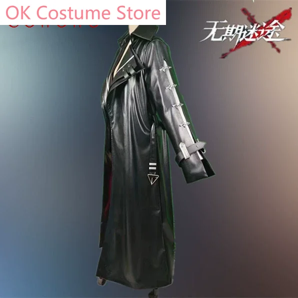 Path To Nowhere Long Leather Trench Coat Shalom Cosplay Costume Cos Game Anime Party Uniform Hallowen Play Role Clothes Clothing