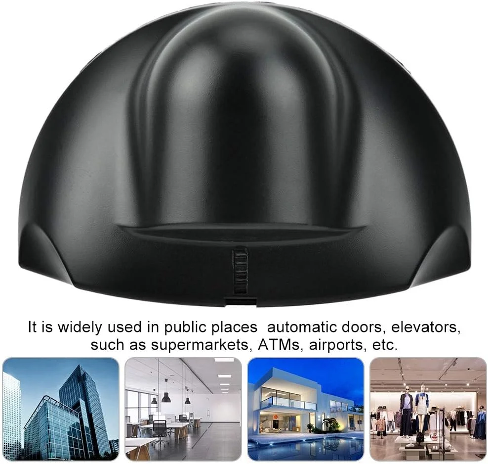 Adjustable 12-24VDC Automatic Door Microwave Sensor 24.125GHz Motion Detector for Commercial Sliding Gate