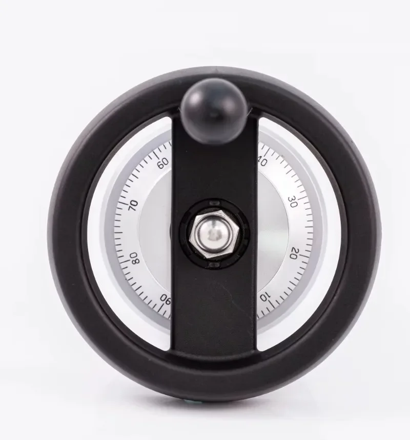 Large panel mounted handwheel