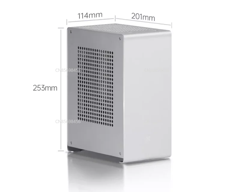 

Полностью алюминиевый мини-шасси ITX формата A1P, небольшой независимый дисплей 1U, портативный офисный мини-настольный настольный компьютер