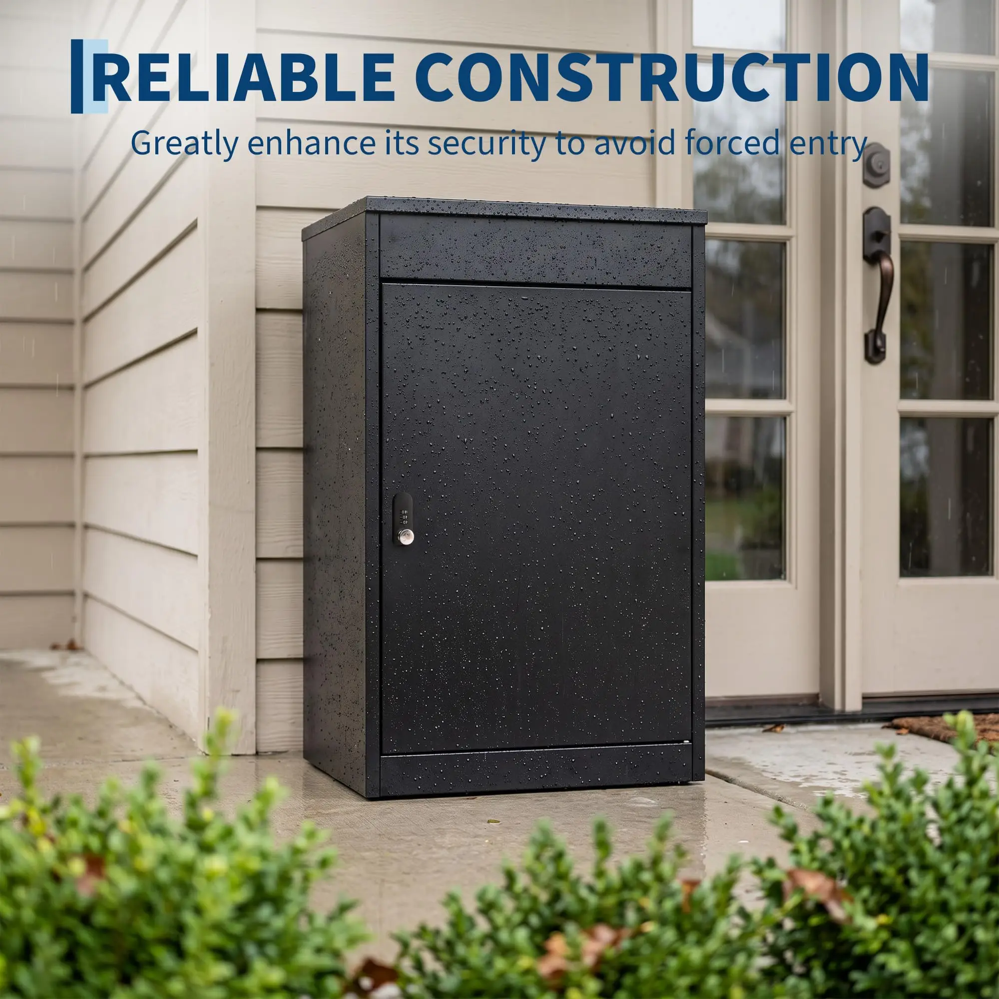 Outdoor Letter And Mail Box Galvanized Steel Plate For Yard Home