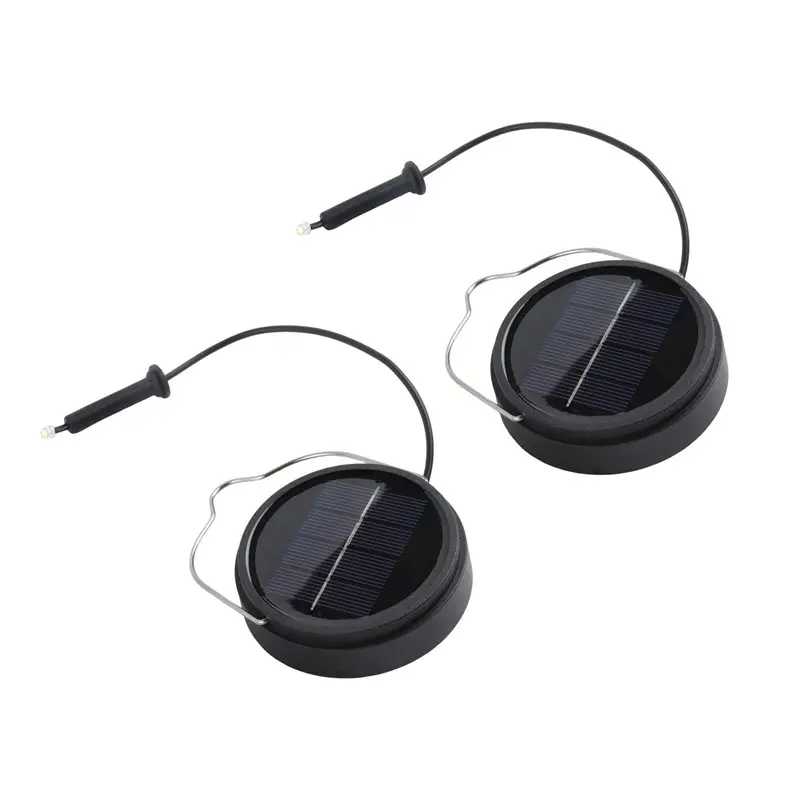 Must Have 8Pack 600Mah Solar Lights Replacement Top For Outdoor Lantern Lights Waterproof For Garden, Yard,DIY Birthday Gifts