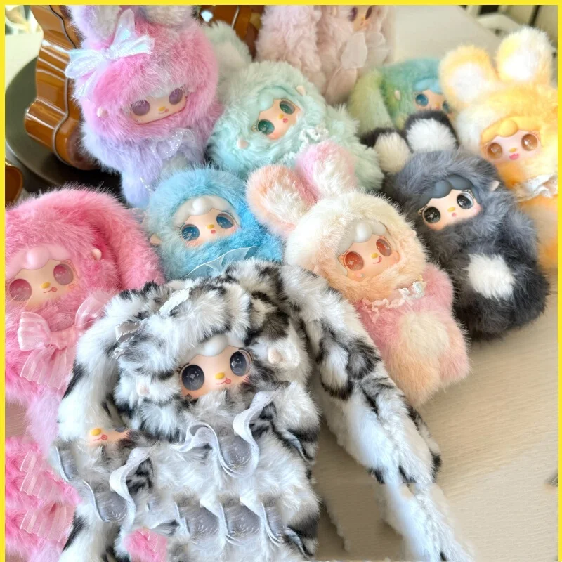 

Аутентичные Yooki кислородный прыжок маленький кролик плюшевая кукла игрушка сумка Шарм подарок на день рождения для девочек модная слепая коробка плюшевые предметы коллекционирования