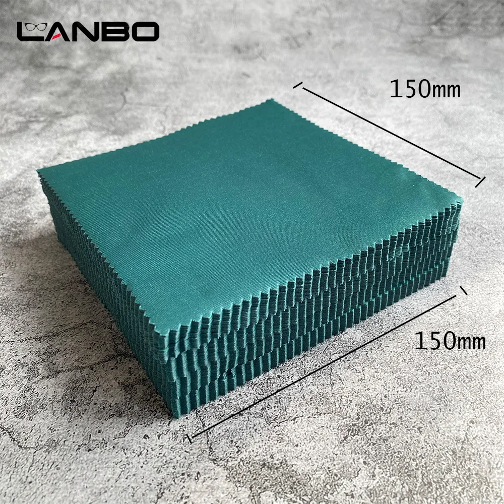 100 sztuk 150x150MM środek do czyszczenia okularów ściereczka z mikrofibry do czyszczenia obiektywu chusteczki do czyszczenia ekranu telefonu akcesoria do okularów