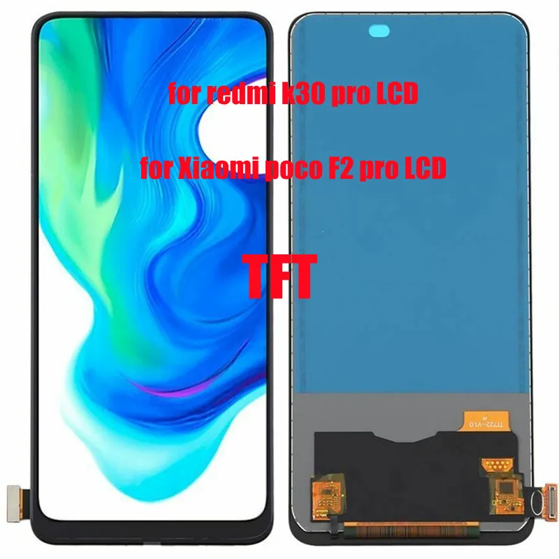 For xiaomi redmi k30 pro LCD screen for xiaomi poco f2 pro LCD screen digitizer display replacement