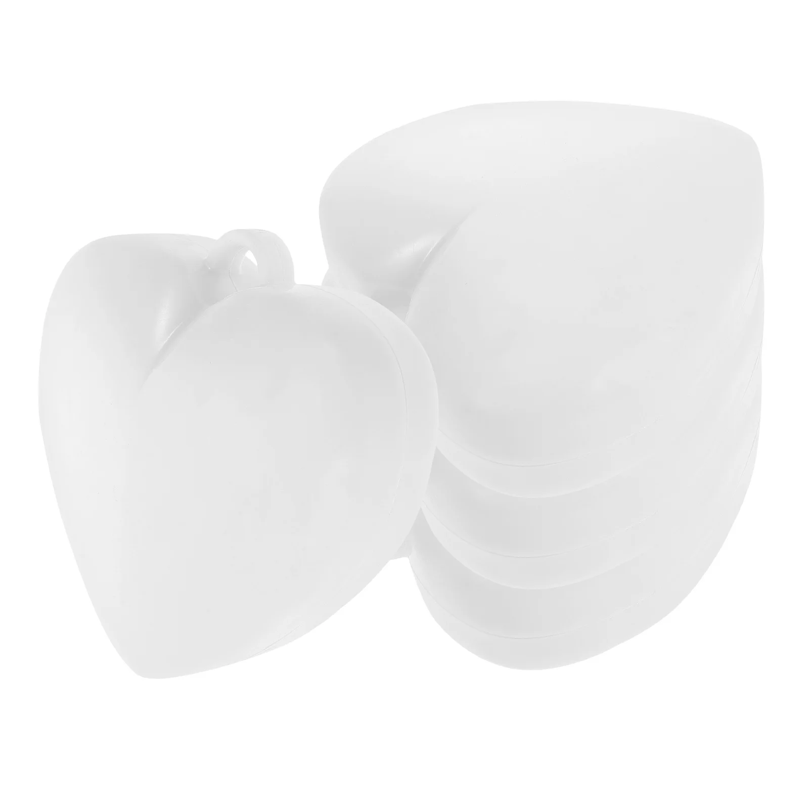 

4Pcs Heart Balloon Weights Decorative Resin Pendants for Wedding Birthday Shower Party Table Centerpiece Decoration Helium