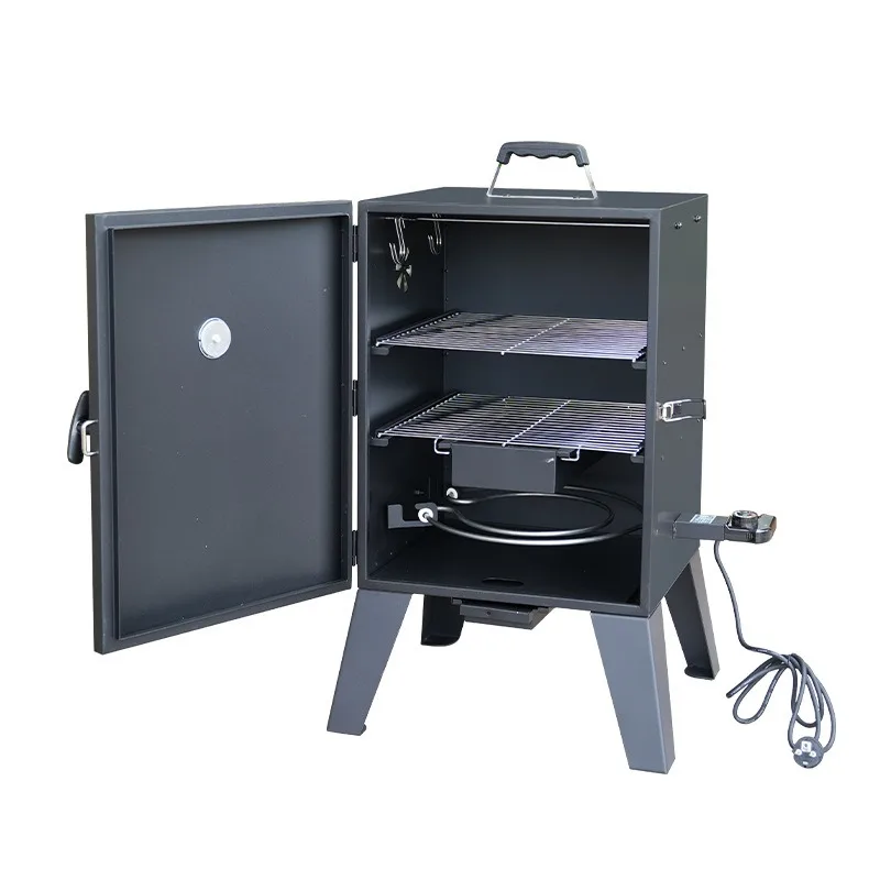 Double-layer electric barbecue grill Automatic household smokeless barbecue electric stove